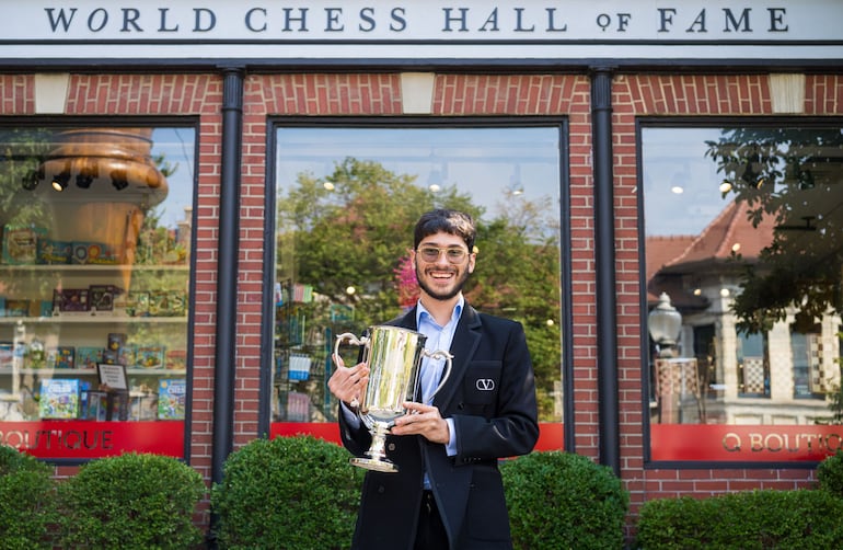 Firouzja, vencedor de la Sinquefield Cup y el Grand Chess Tour 2024 (Foto Lennart Ootes Grand Chess Tour).