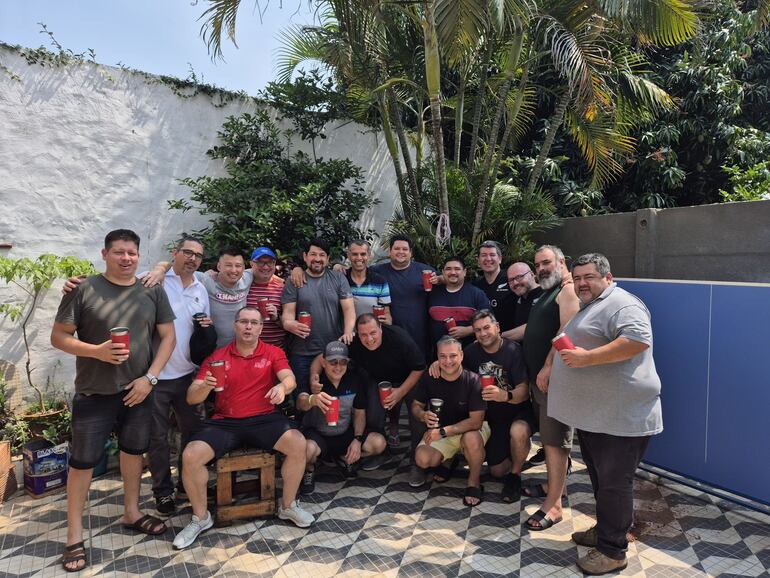 Encuentro de veteranos del rugby luego de 27 años.