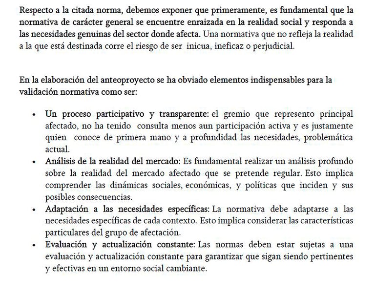 La serie de elementos que se pasaron por alto cuando el Senado aprobó los cambios.