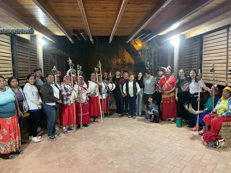 Encuentro celebrado en Filadelfia, Chaco, en el marco de la gira Emergentes 2024.