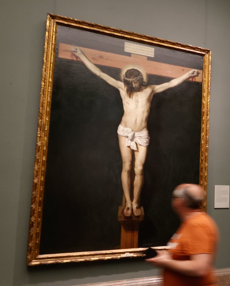 "Cristo Crucificado" de Diego Velázquez. 1630. Museo Nacional del Prado. EFE/ Javier Lizón
