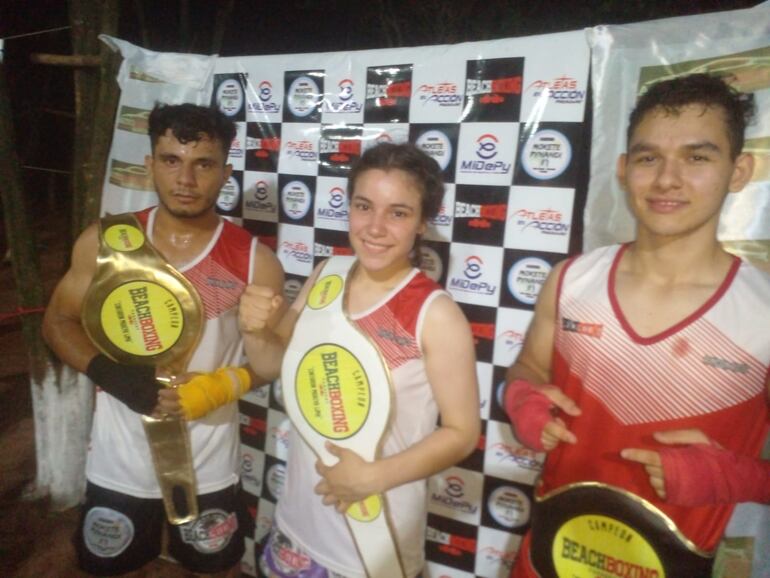 Acto de Clausura de Beach Boxing en Liberación