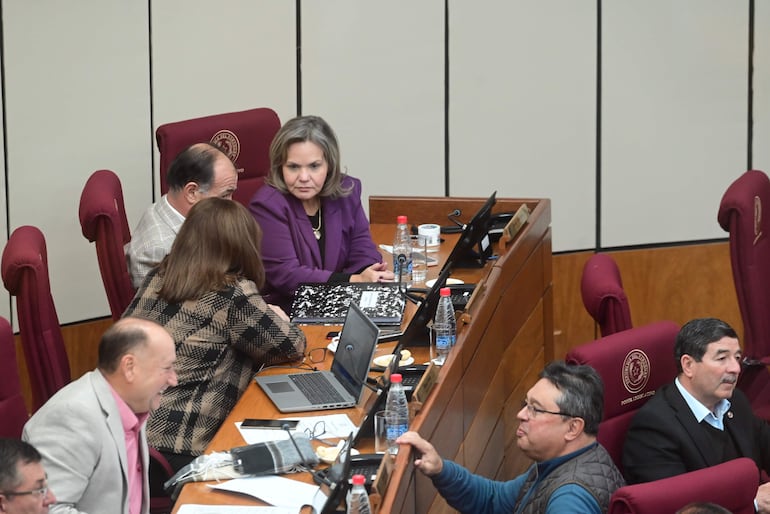 Senadores colorados. 