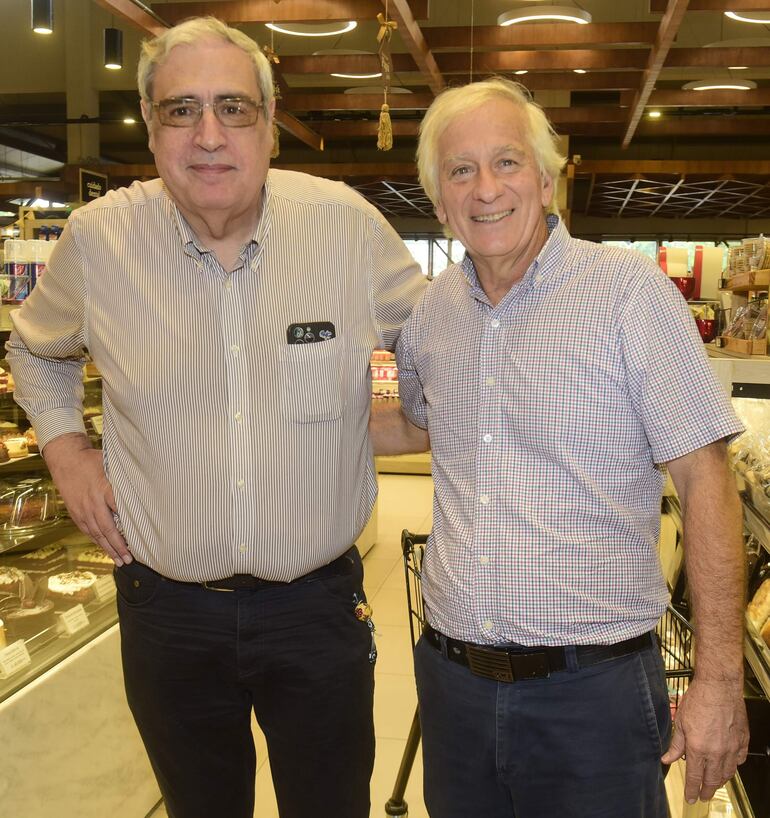 Francisco Sanfurgo y Francisco "Pancho" Benavente.