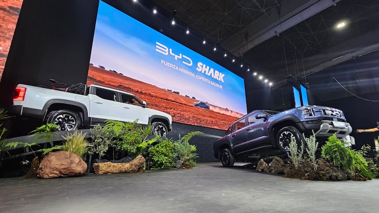 El BYD Shark llegará a nuestro país en agosto próximo de la mano del Grupo Diesa.
