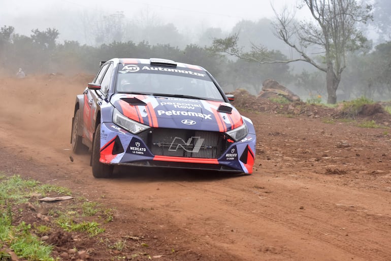 Fau Zaldívar, vigente campeón continental, estará con el Hyundai i20 N Rally2, junto a Marcelo Der Ohannesian.