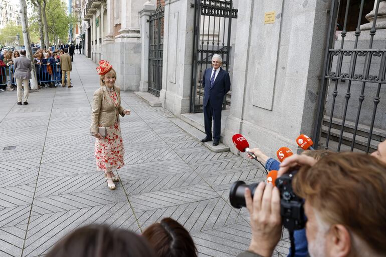 La ex presidenta de la Comunidad de Madrid Esperanza Aguirre.