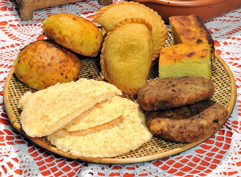 Gastronomía tradicional de San Juan en Paraguay. 