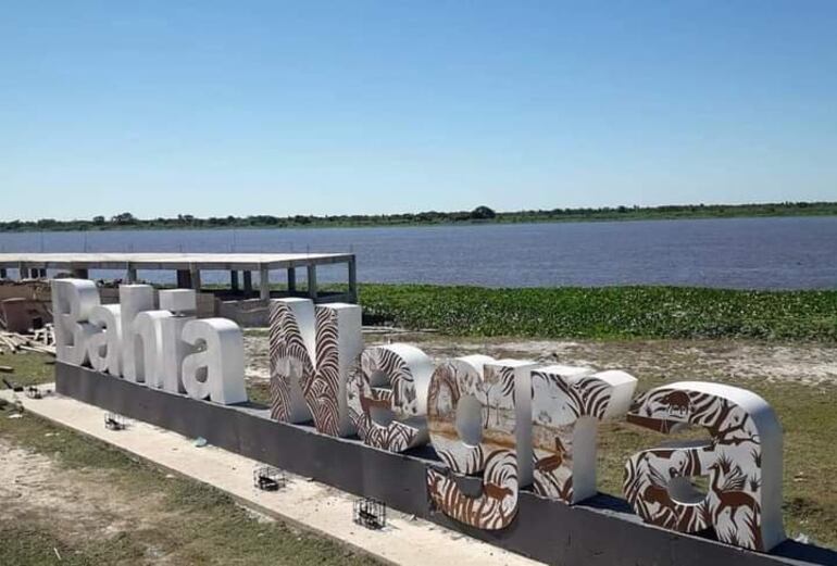 Comunidad de Bahia Negra en el Alto Paraguay, donde se produjo la colisiòn de motocicletas entre dos hermanos, con resultado faltal.