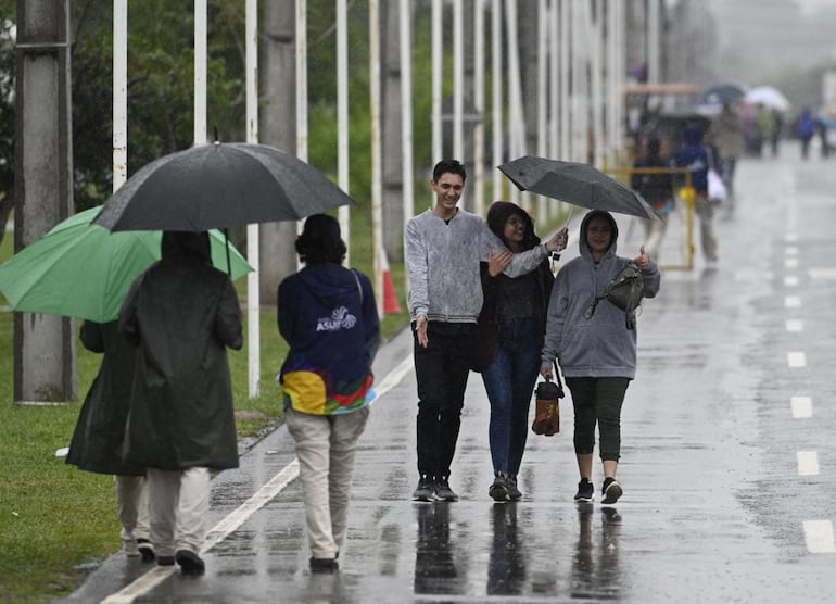 Lluvia continuará hasta el jueves.