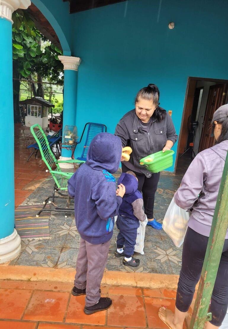 En el Día de la Cruz los niños también recorrían las viviendas donde repartían las chipas.