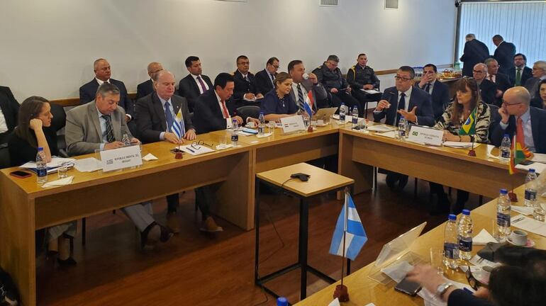 Reunión del Comité Intergubernamental de la Hidrovía, en Buenos Aires, el 27 de setiembre de 2023.