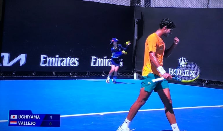 Daniel Vallejo cayó en la qualy del Abierto de Australia