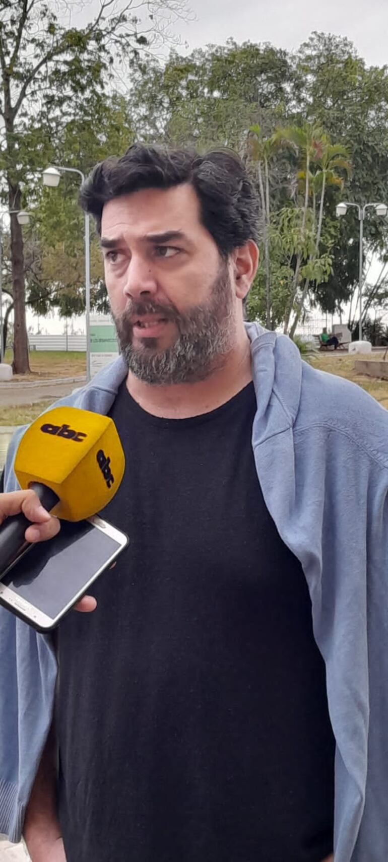 Najeeb Amado, uno de los organizadores.