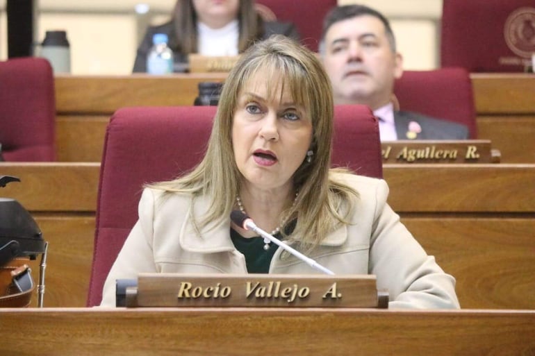 Diputada Rocío Vallejo (Partido Patria Querida).