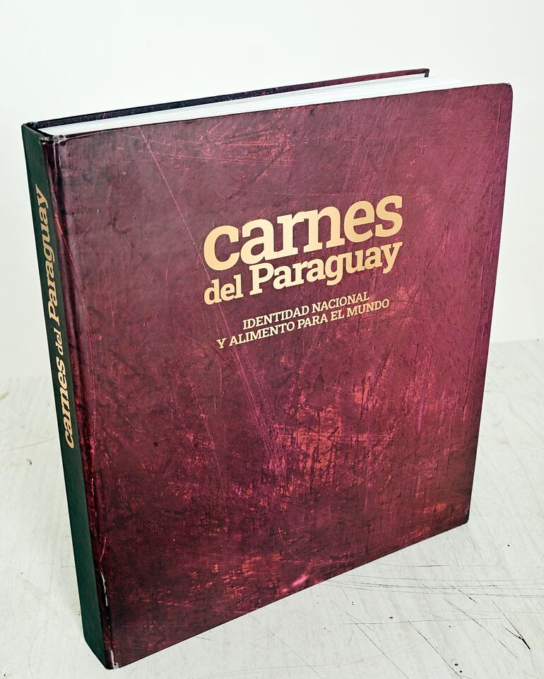 El gran libro de la carne presentado recientemente.