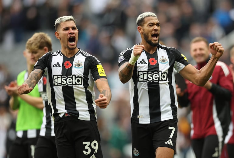 Newcastle, con Almirón en el banco, derrotó 1-0 al Arsenal