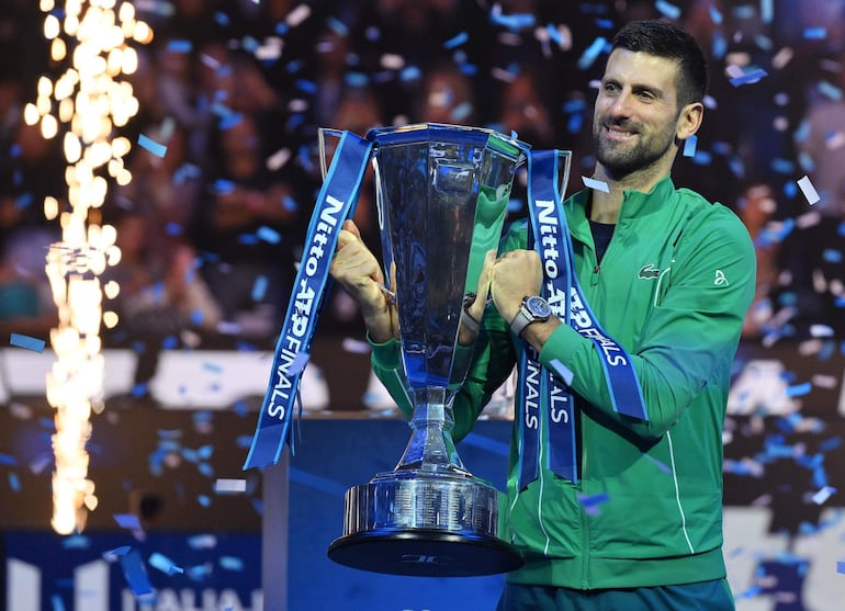 Novak Djokovic fue nombrado como campeón del 2023