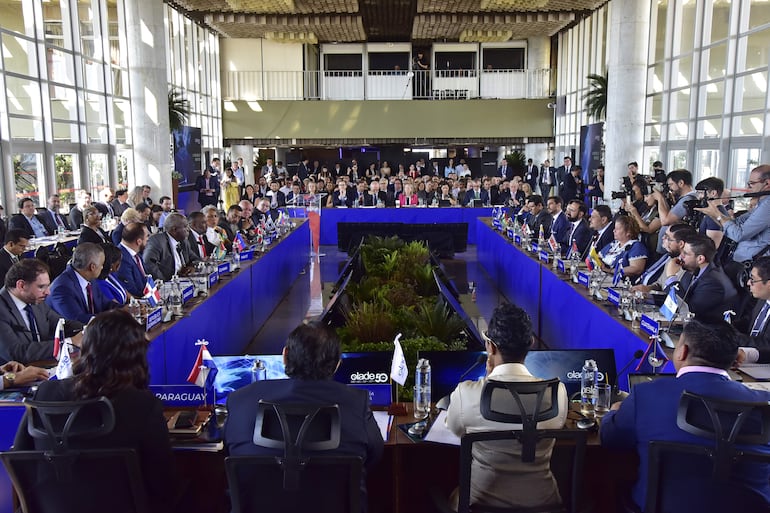 Semana de la Energía en el edificio central del Banco Central del Paraguay.