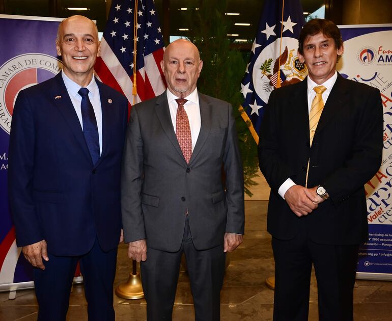 Alex Hammoud, Jorge Goldenberg e Ignacio Uriarte.