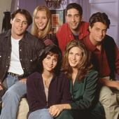 Una fotografía del elenco de "Friends" en 1994.