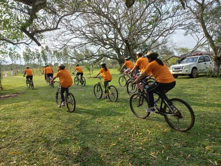 Bicitour histórico se realiza este domingo en el departamento de la Cordillera.