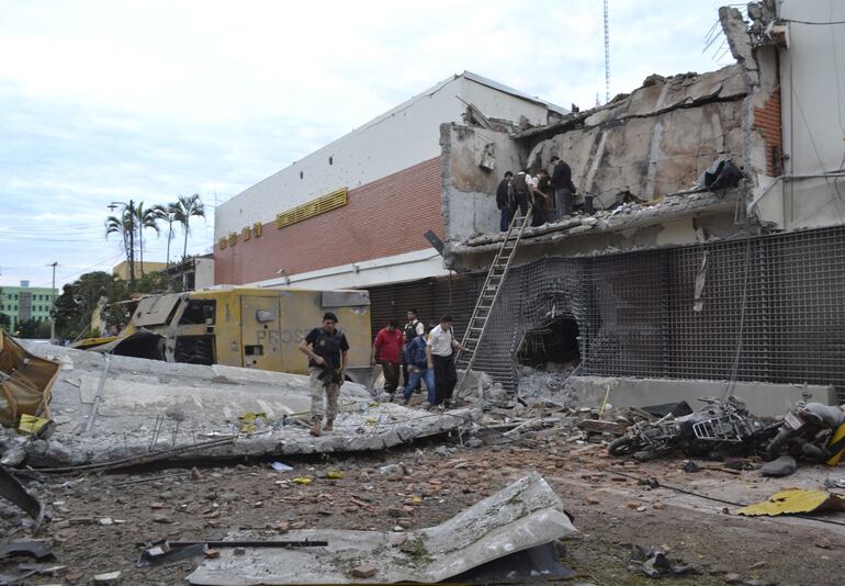 El asalto a Prosegur, en Ciudad del Este, fue el mayor robo en la historia del país.