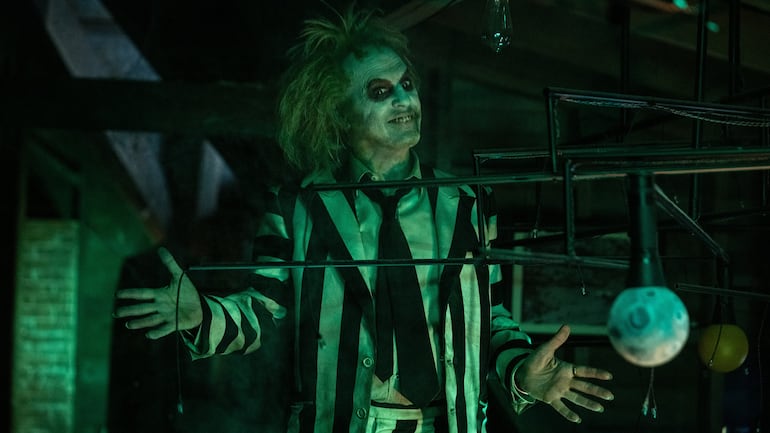 Beetlejuice Beetlejuice película Michael keaton