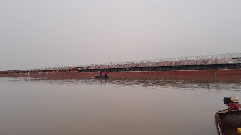 Cuatro días de búsqueda sin éxito del joven desaparecido en aguas del río Paraguay en la zona de San Antonio.