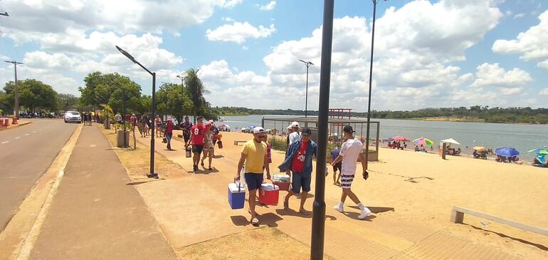 La costanera Ñande Renda de Ciudad del Este es de acceso gratuito en todos los espacios. 