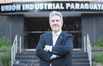 El ingeniero Enrique Duarte preside la Unión Industrial Paraguaya desde marzo del 2021.