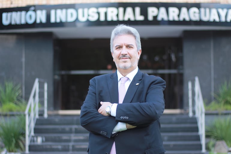 El ingeniero Enrique Duarte preside la Unión Industrial Paraguaya desde marzo del 2021.