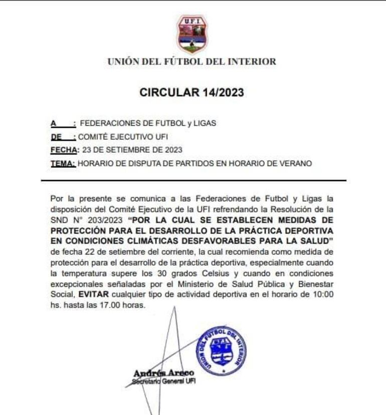 Circular 14/2023 UFI.