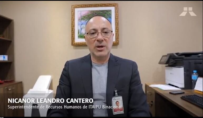 El superintendente de RR.HH del ente taipú,  Leandro Cantero, no fue sumariado a pese a  que fue  parte del PSE.