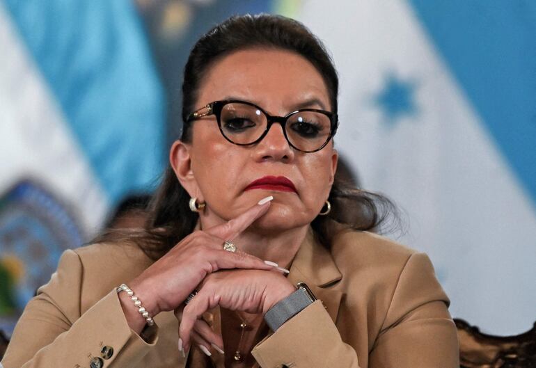 La presidenta de Honduras, Xiomara Castro.