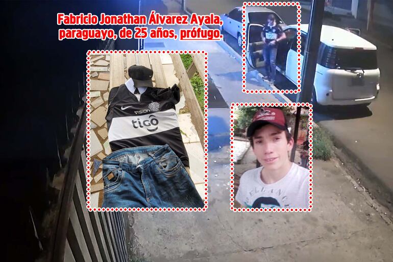 Fabricio Jonathan Álvarez Ayala, de 25 años, alias Rubio, buscado por el megarrobo a los cambistas.