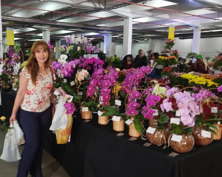 Con alegría el paseo resultó muy entretenido y gratificante para los que aman las flores.