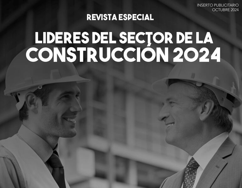 Portada de la revista especial sobre "Líderes de la construcción 2024".