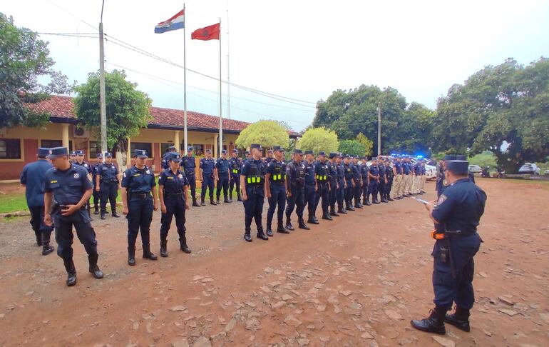 Cerca de 600 uniformados estarán asignados al operativo de seguridad por las fiestas de fin de año.