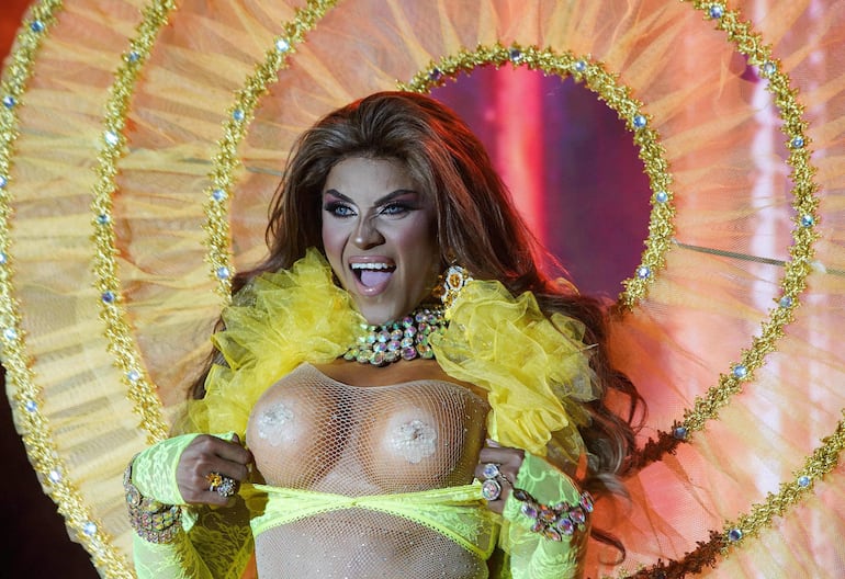 Fotos del concurso Miss Gay Nicaragua.