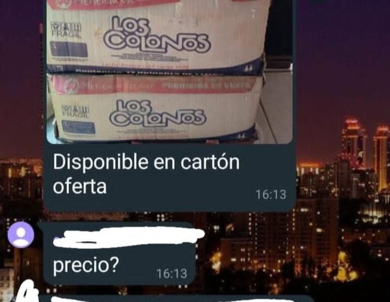 Denuncian venta irregular de leches de la merienda escolar en Cambyretá.