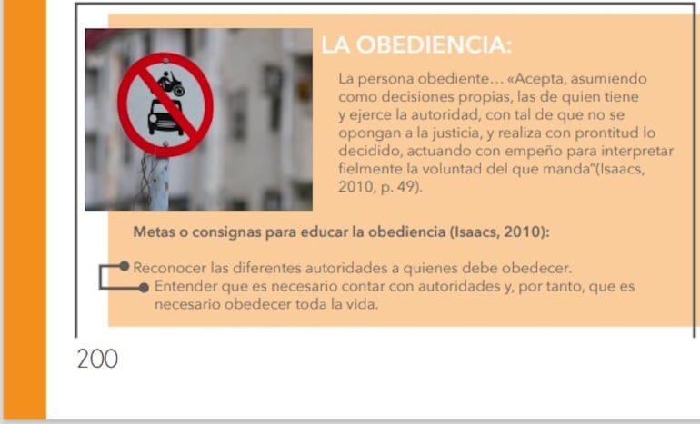 Página 200 del manual para docentes y orientadores "12 Ciencias para la educación de la sexualidad y la afectividad en la escuela", de María Judith Turriaga, editorial Verus, edición 2022.