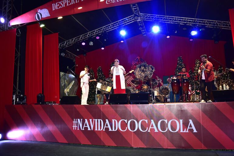 Varios artistas actuarán en el escenario del Parque Navideño.