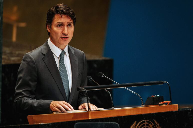 Justin Trudeau, primer ministro de Canadá.