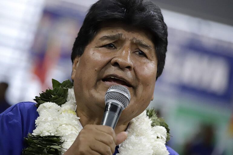 Evo Morales, expresidente boliviano (2006-2019).