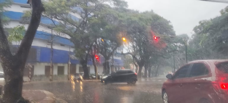 Se anuncian más lluvias para este martes en Ciudad del Este y alrededores.