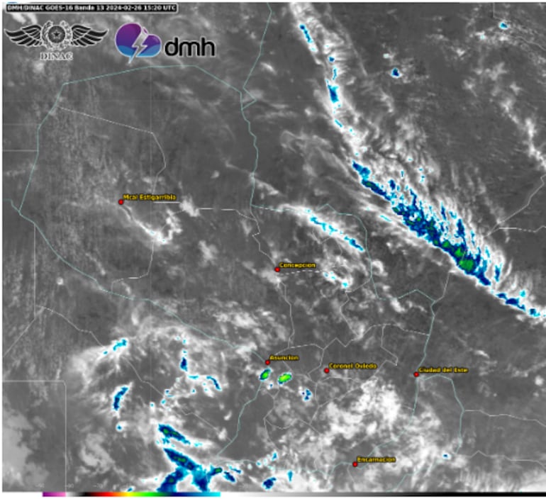 Alerta por tormentas para la tarde de este lunes.