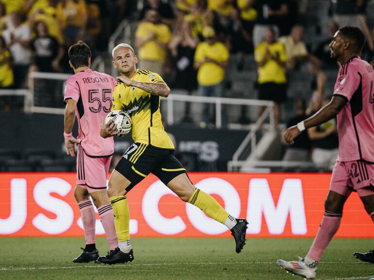 Columbus Crew remontó y eliminó a Inter Miami en los octavos de final de la Leagues Cup 2024.