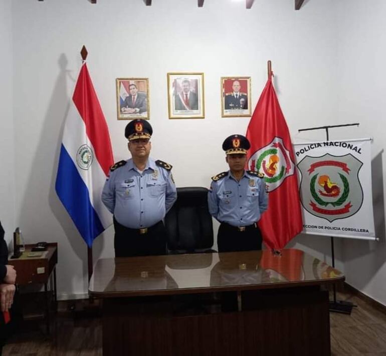 Asume nuevo director de Policía de Cordillera