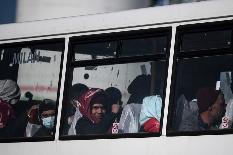 Imagen referencial de migrantes en el Reino Unido.